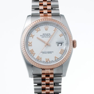 ロレックス デイトジャスト 116231 ホワイト レディース 時計 【wristwatch】