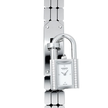 エルメス ケリーウォッチ KE4.130 ホワイト レディース 時計 【wristwatch】
