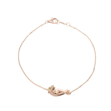 カルティエ パンテール ドゥ カルティエ ダイヤ/エメラルド K18ピンクゴールド PG レディース ジュエリー 【jewelry】