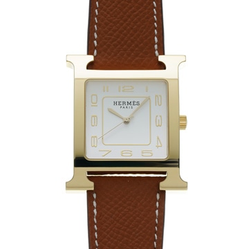 エルメス Hウォッチ HH1.801.221 ホワイト メンズ 時計 【wristwatch】