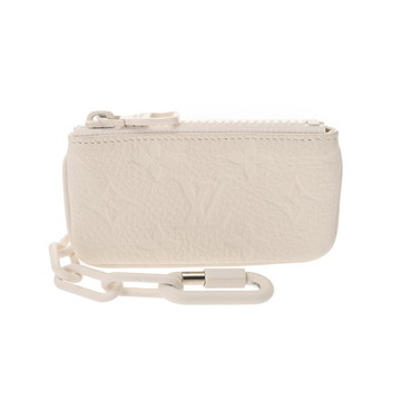 ルイヴィトン モノグラム ポシェット クレ ヴァージルアブロー 白 M67451 レザー ユニセックス 財布 【purse】
