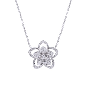 グラフ ワイルドフラワー ダイヤモンド ペンダント RGP775 K18ホワイトゴールド WG レディース ジュエリー 【jewelry】