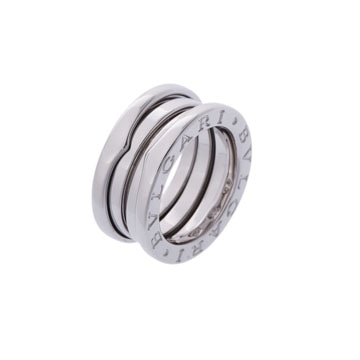 ブルガリ B-ZERO1 Sサイズ #45 K18ホワイトゴールド WG レディース ジュエリー 【jewelry】