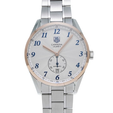 タグホイヤー カレラ ヘリテージ キャリバー6 WAS2155.BA0732 シルバー メンズ 時計 【wristwatch】