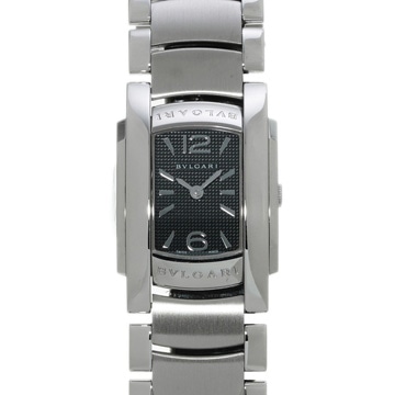 ブルガリ アショーマ 35 AA35S ブラック レディース 時計 【wristwatch】