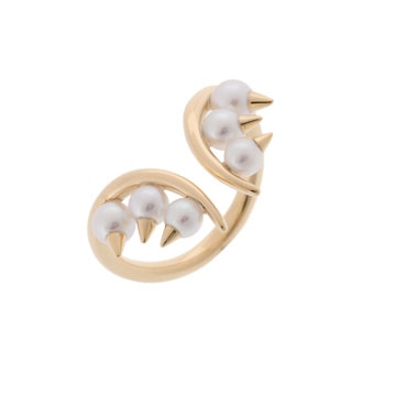 タサキ デインジャープラスリング パール #12 K18イエローゴールド YG/パール レディース ジュエリー 【jewelry】