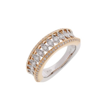 ノーブランド ダイヤ 0.50ct #12 K18イエローゴールド YG レディース ジュエリー 【jewelry】