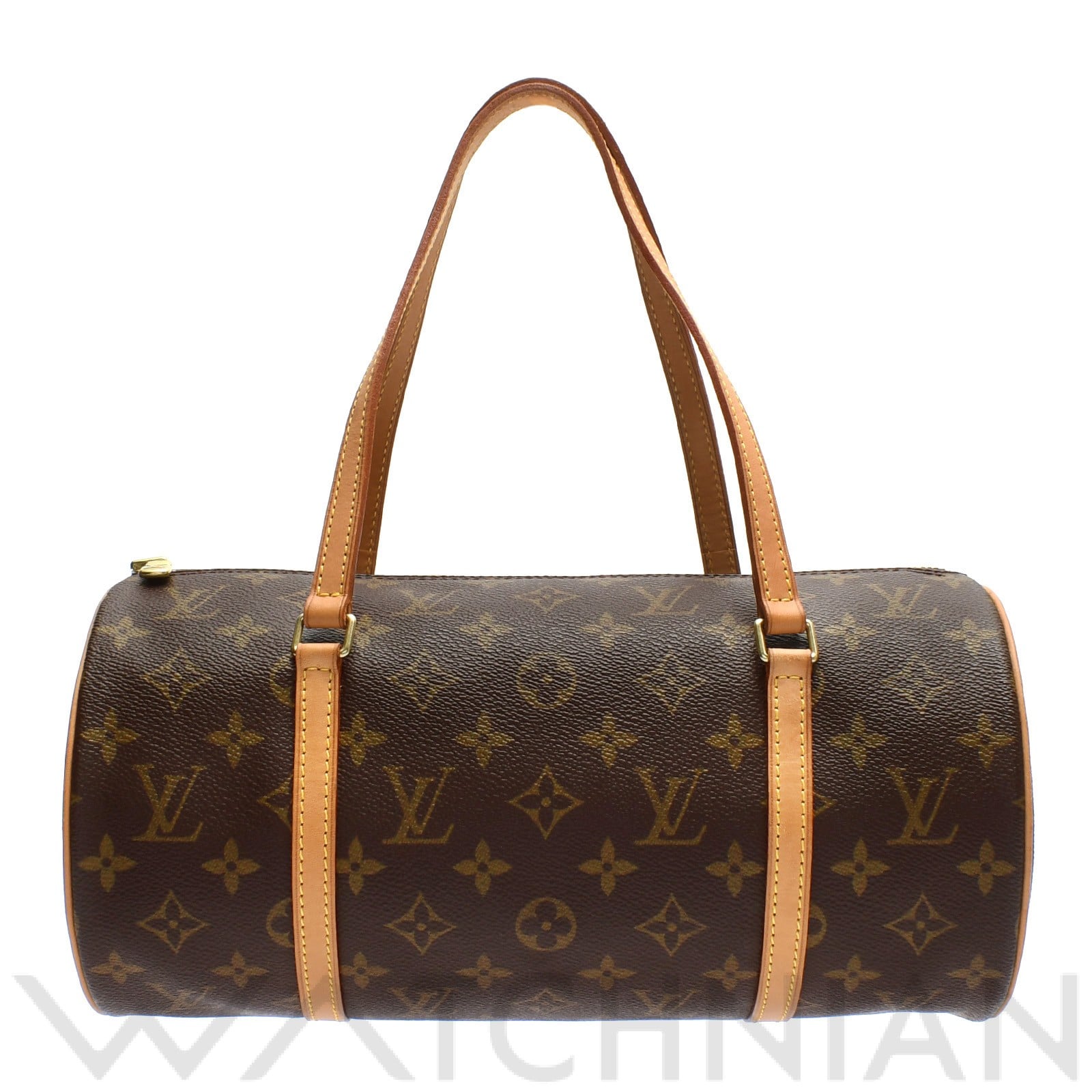 ルイ ヴィトン モノグラム パピヨン30 ゴールド金具 M51385 ヌメ革 レディース バッグ 【中古】【bag】