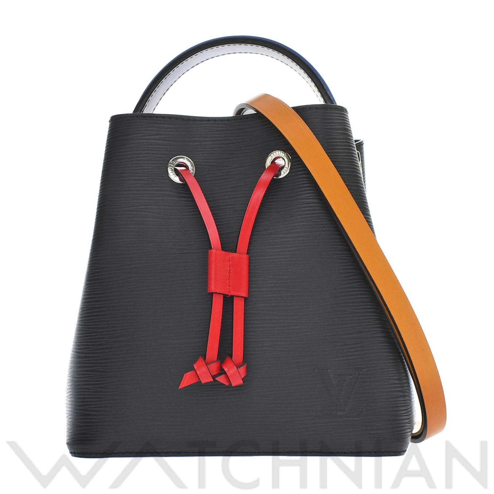 ルイ ヴィトン エピ ネオノエ BB ノワール/サフラン M52853 エピレザー レディース バッグ 【未使用】【bag】