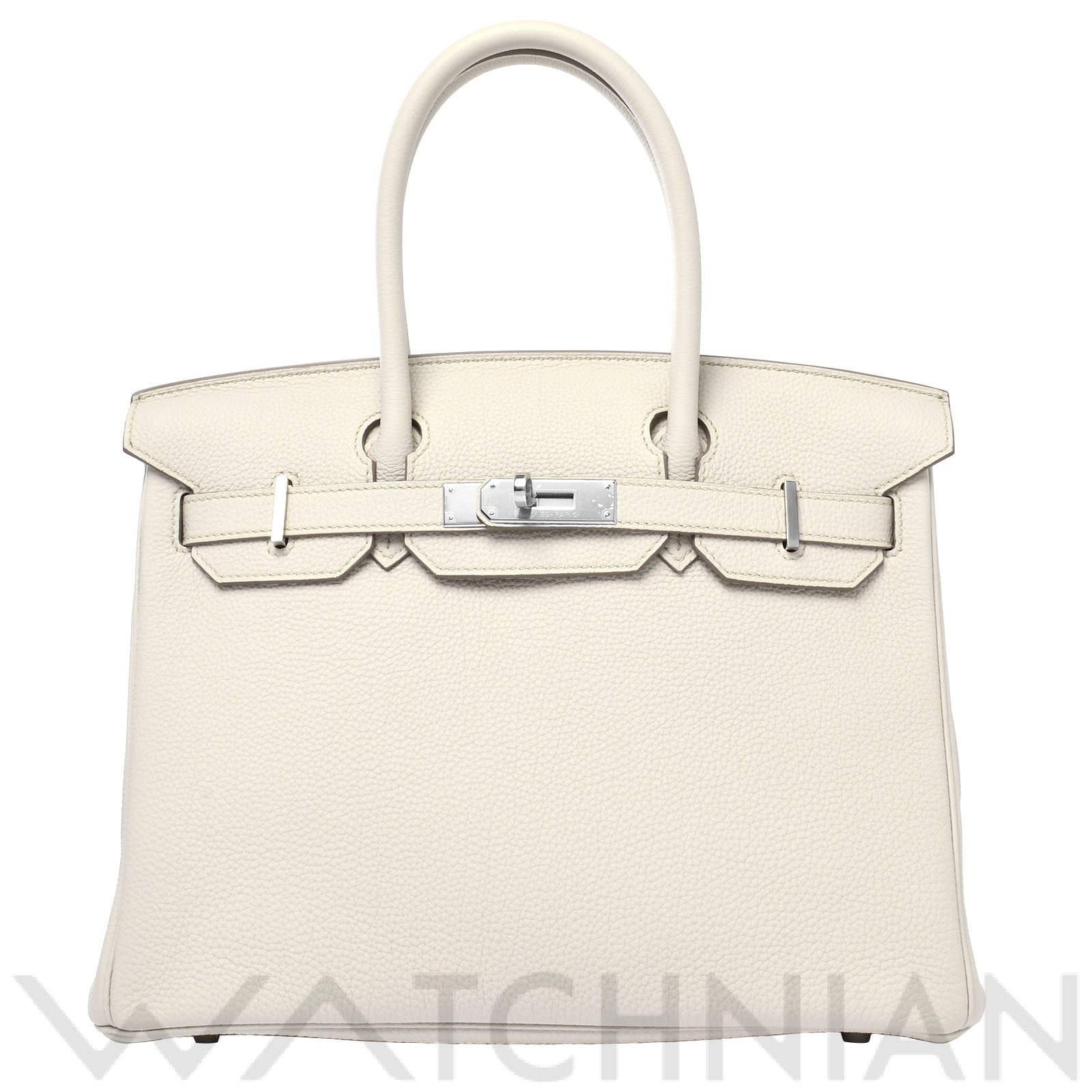 エルメス バーキン 30 ベトン/パラジウム(シルバー)金具 トゴ レディース バッグ 【未使用】【bag】