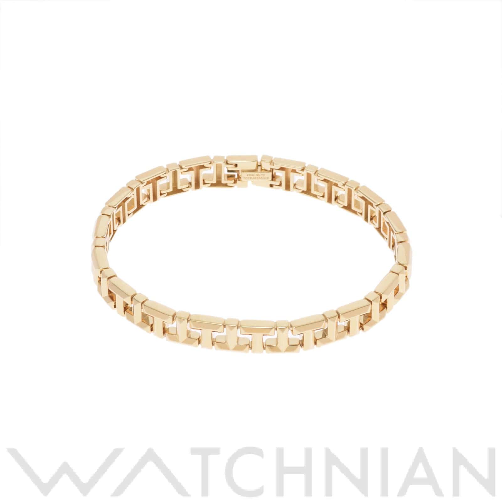 ティファニー Tトゥルー ナロー  K18イエローゴールド YG レディース ジュエリー 【中古】【jewelry】