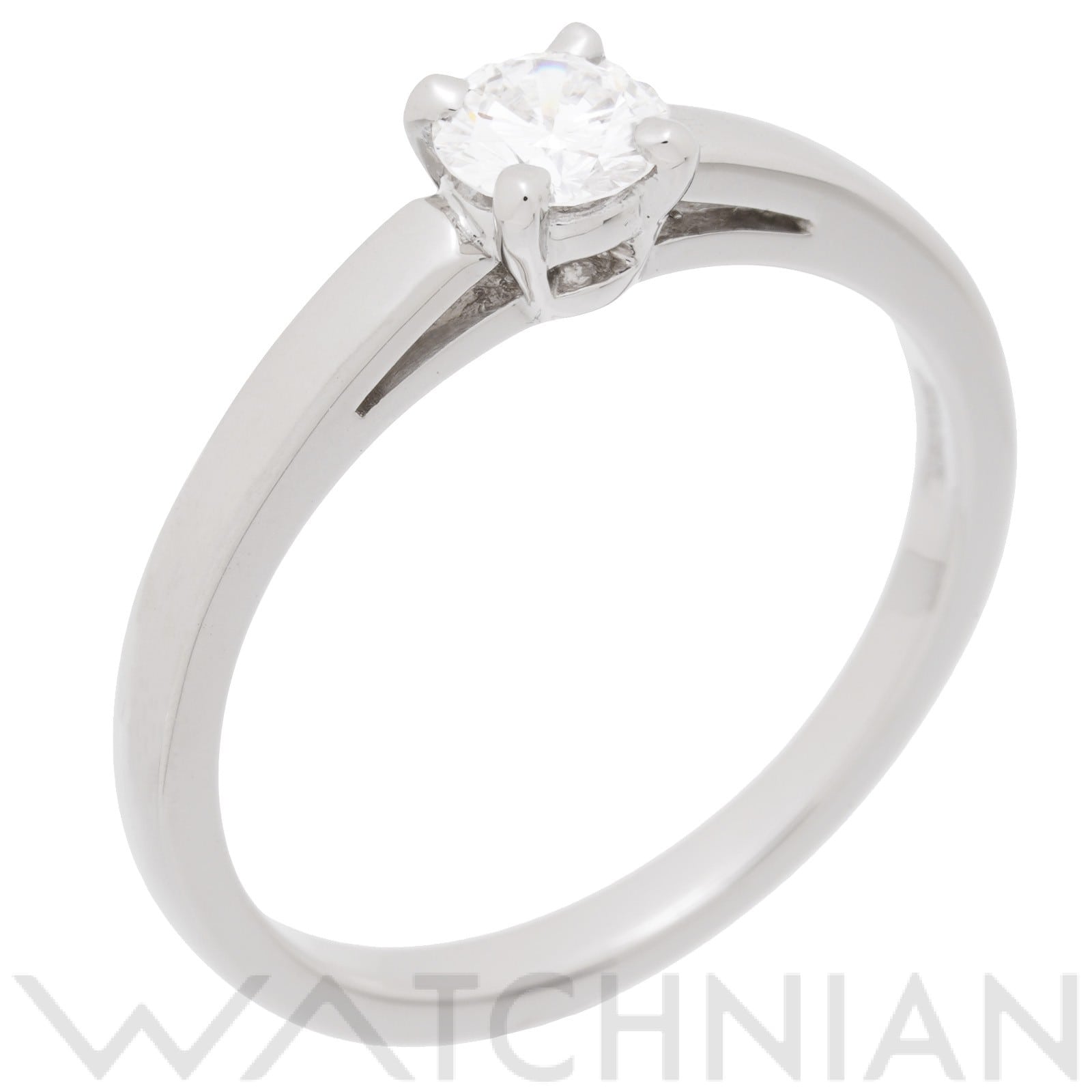 ブルガリ グリフ ソリテール リング　約12号 Pt950プラチナ/ダイヤモンド レディース ジュエリー 【中古】【jewelry】