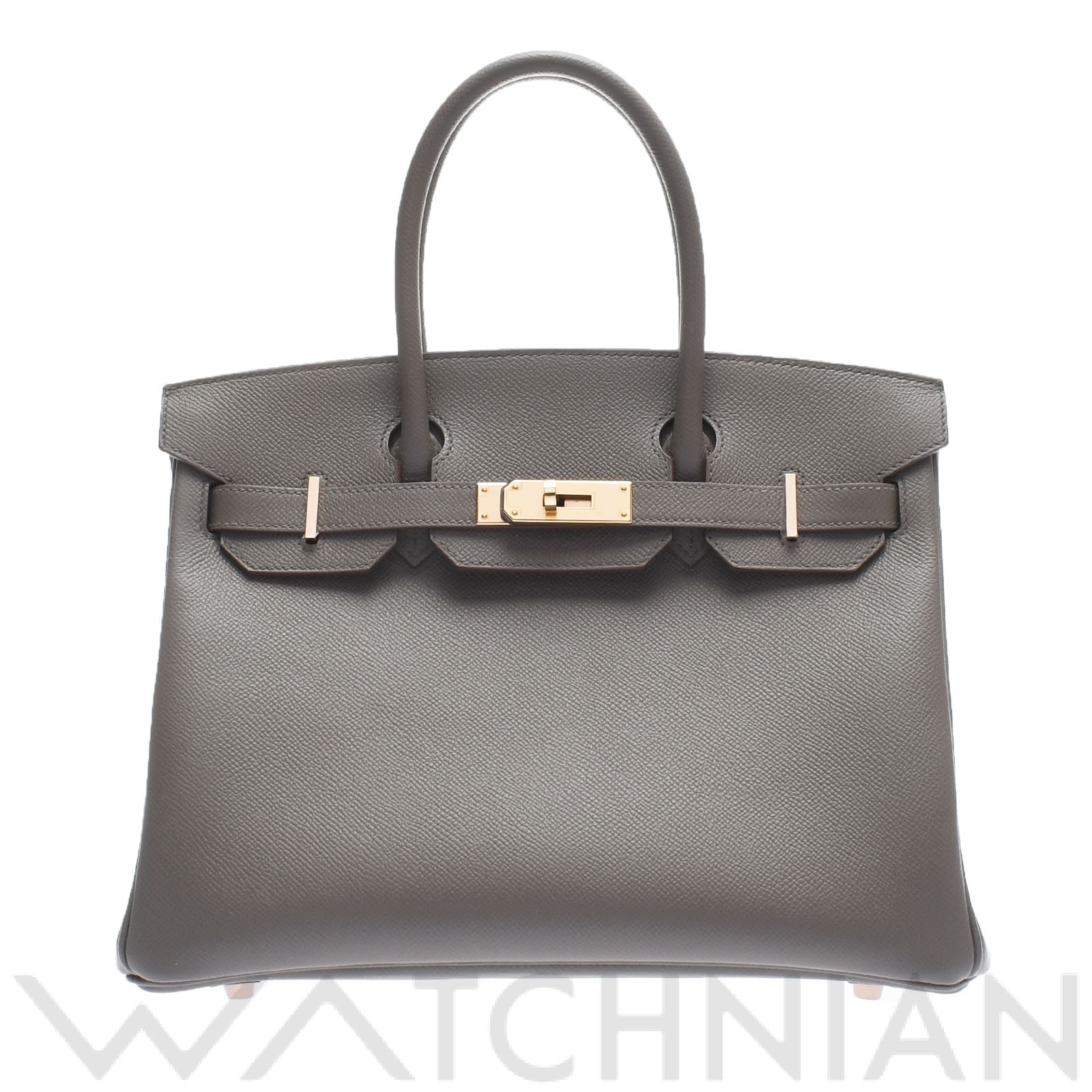 エルメス バーキン 30 エタン /ローズゴールド金具 ヴォーエプソン レディース バッグ 【未使用】【bag】