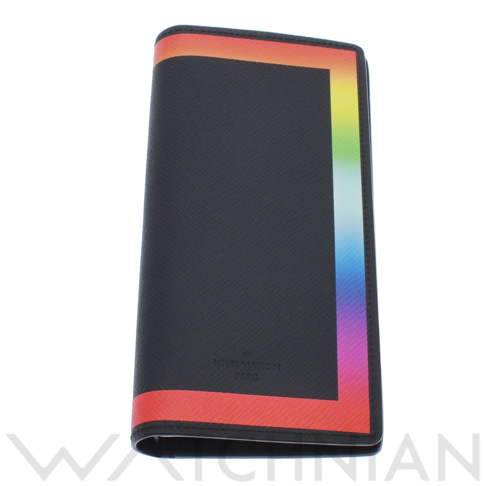 ルイ ヴィトン タイガ ポルトフォイユ・ブラザ ノワール/レインボー M30349 タイガ メンズ 財布 【未使用】【purse】