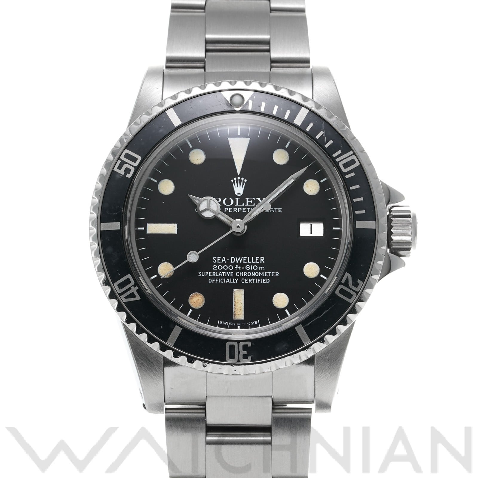 ロレックス シードゥエラー mark1 1665 ブラック メンズ 時計 【中古】【wristwatch】