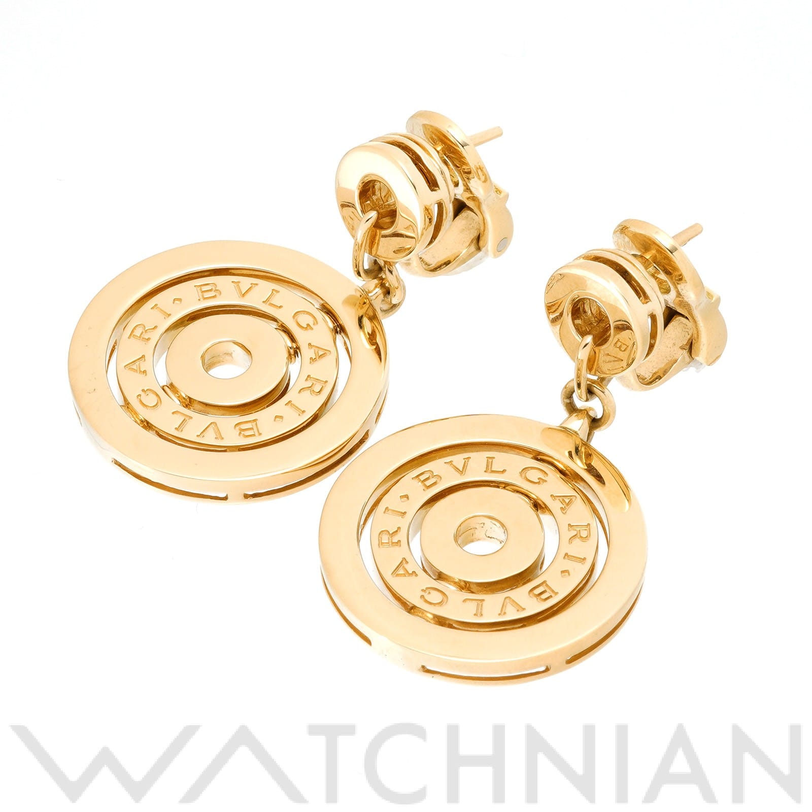 ブルガリ アストラーレ チェルキ ピアス 336517 K18イエローゴールド YG レディース ジュエリー 【中古】【jewelry】