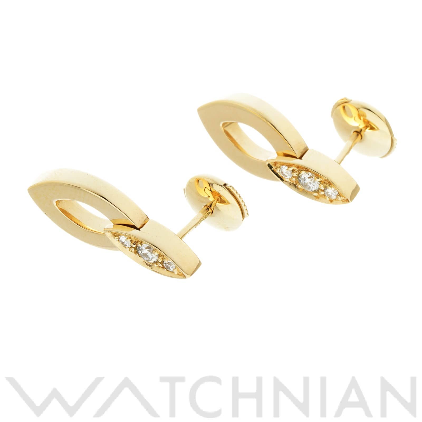 カルティエ ディアデア ピアス K18イエローゴールド YG/ダイヤモンド レディース ジュエリー 【中古】【jewelry】