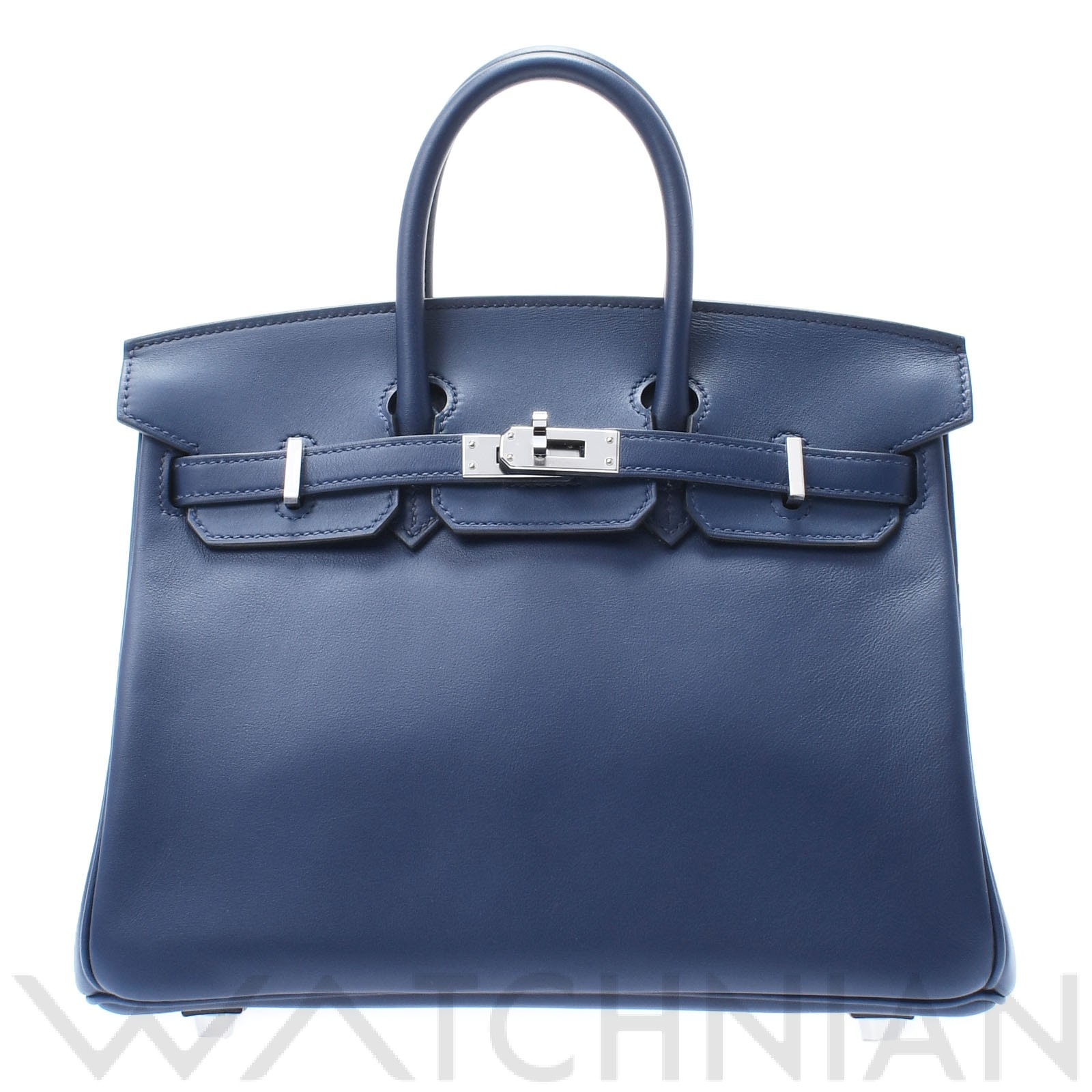 エルメス バーキン 25 ブルーサフィール/パラジウム金具 ヴォースイフト レディース バッグ 【新品】【bag】