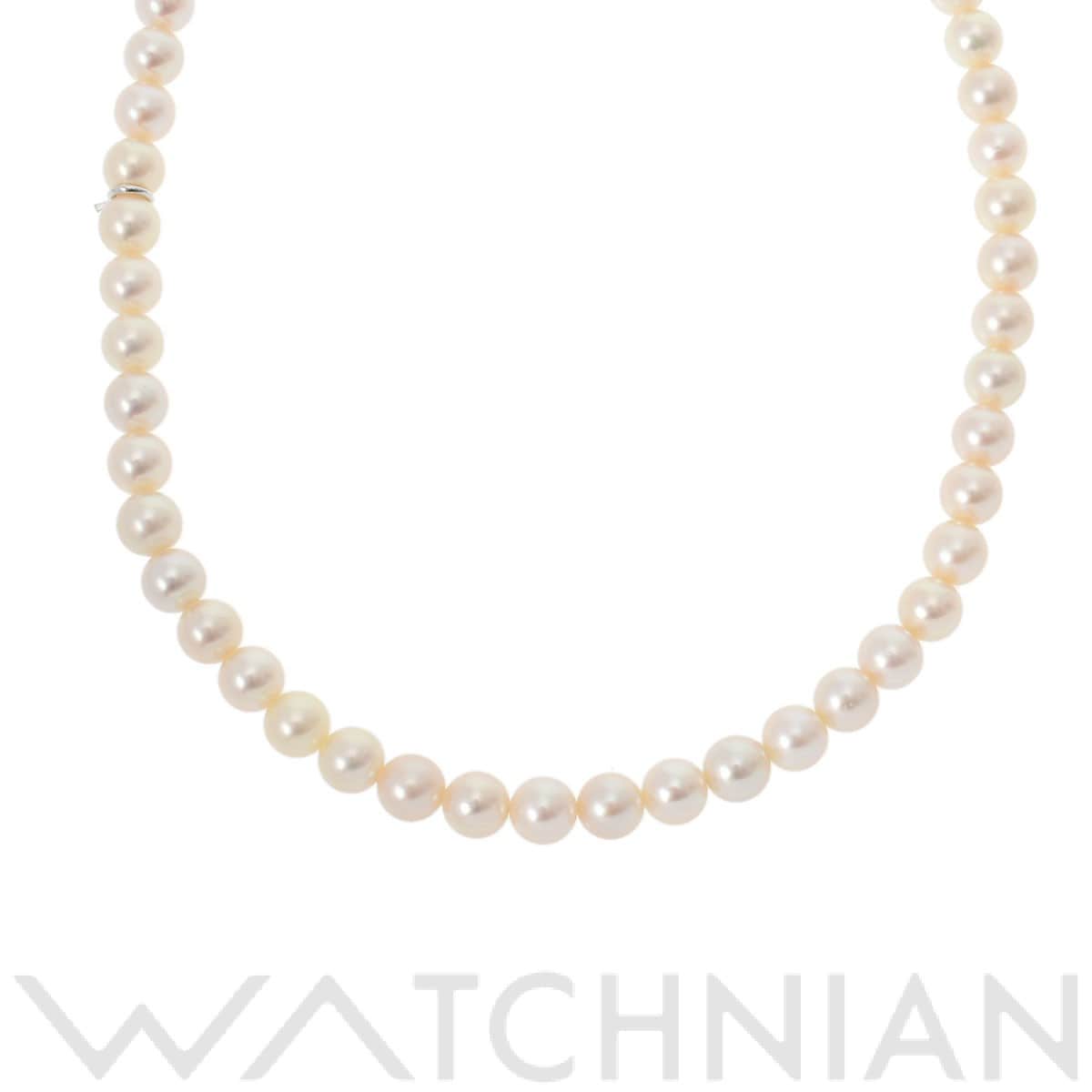 ミキモト パールネックレス シルバー K14ホワイトゴールド WG レディース ジュエリー 【中古】【jewelry】