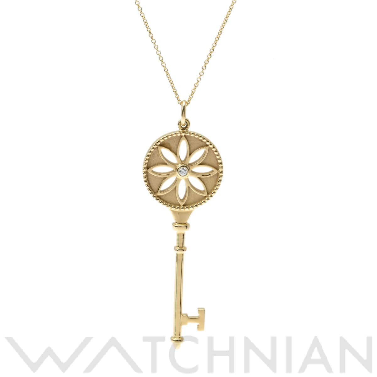 ティファニー デイジー キー ラージ ダイヤ ゴールド K18イエローゴールド YG レディース ジュエリー 【中古】【jewelry】