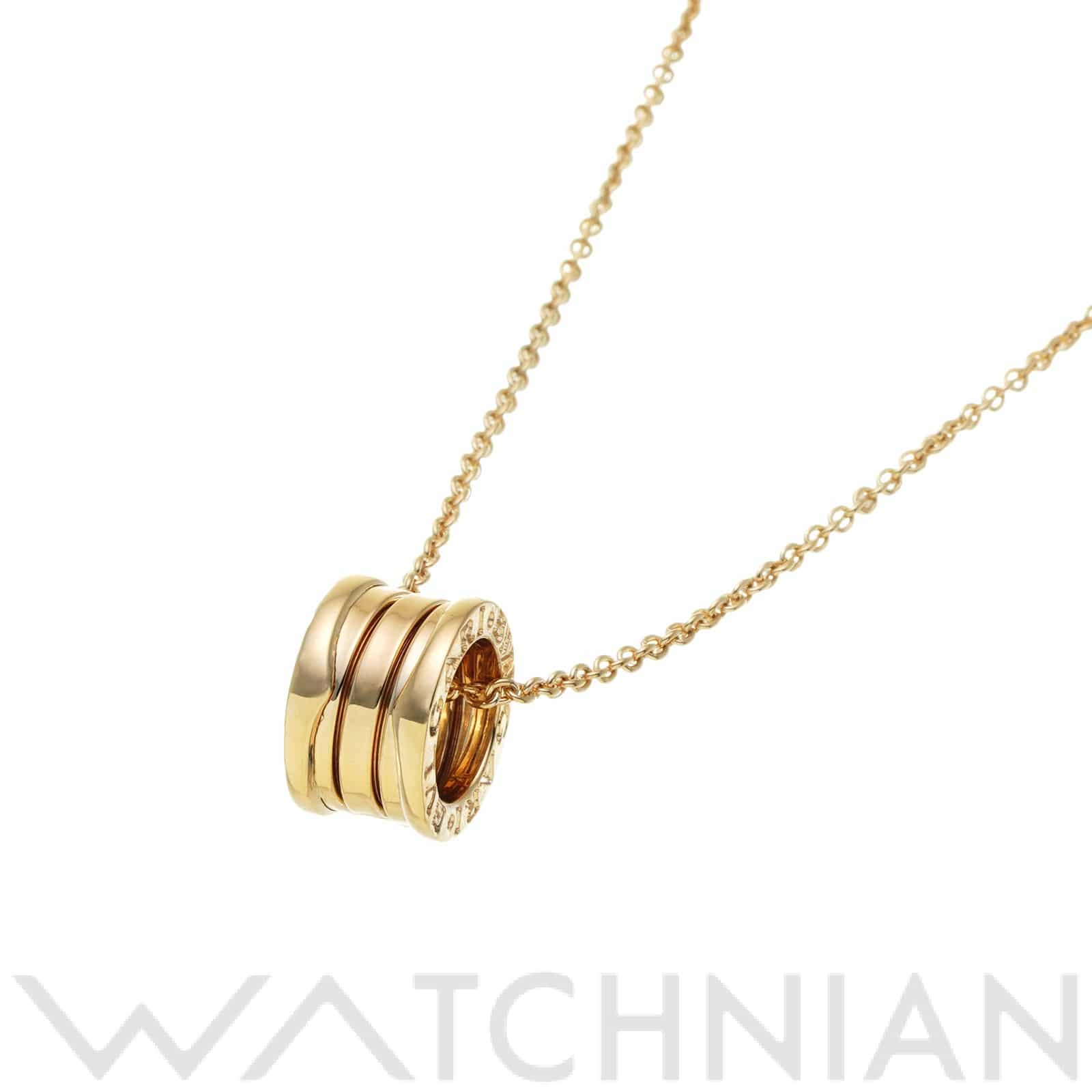 ブルガリ ビーゼロワン ペンダント ネックレス K18イエローゴールド YG レディース ジュエリー 【中古】【jewelry】