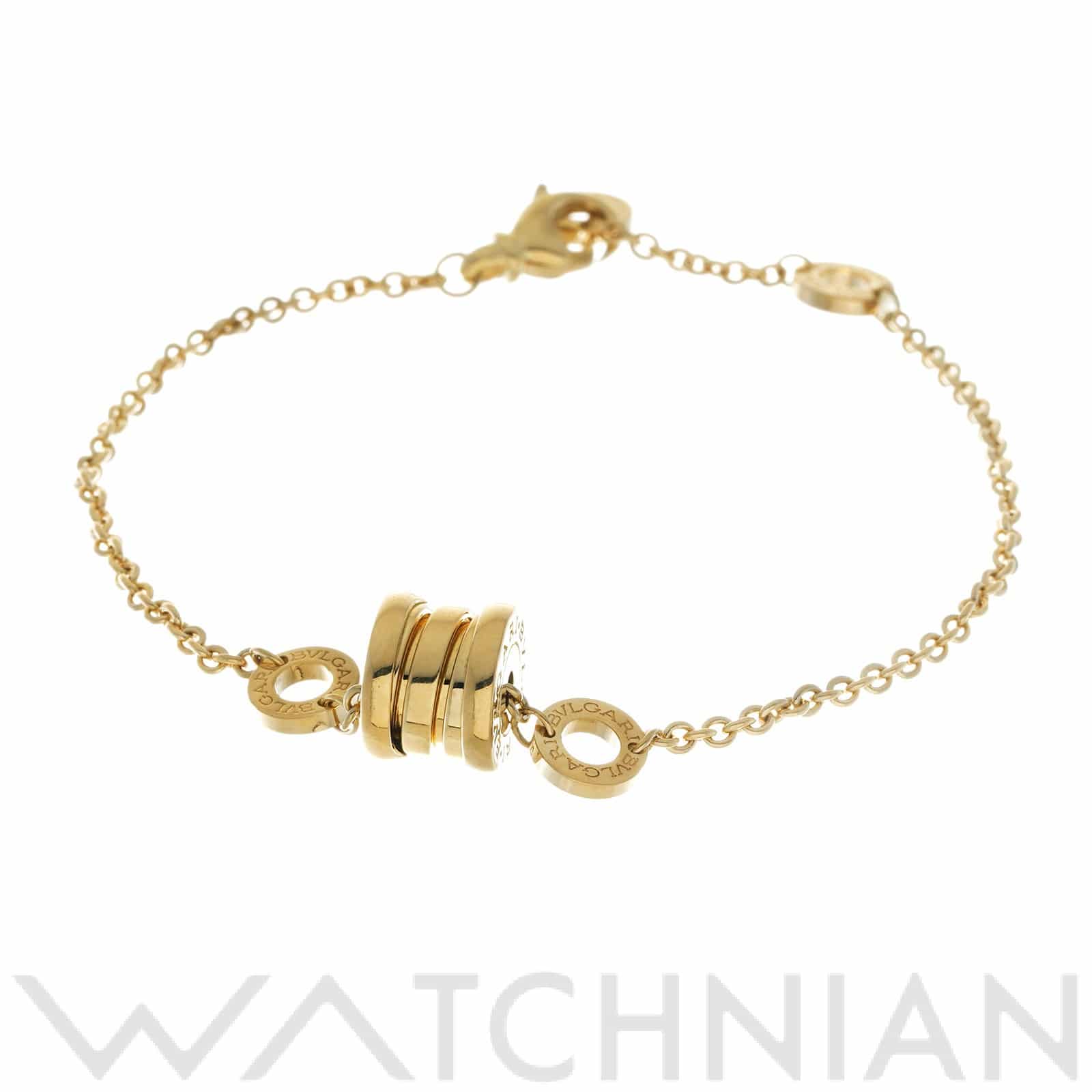 ブルガリ ビーゼロワン 1エレメント ブレスレット K18イエローゴールド YG レディース ジュエリー 【中古】【jewelry】