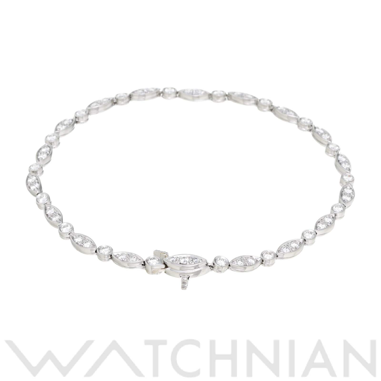 ティファニー ジャズ ブレスレット Pt950プラチナ/ダイヤモンド レディース ジュエリー 【中古】【jewelry】