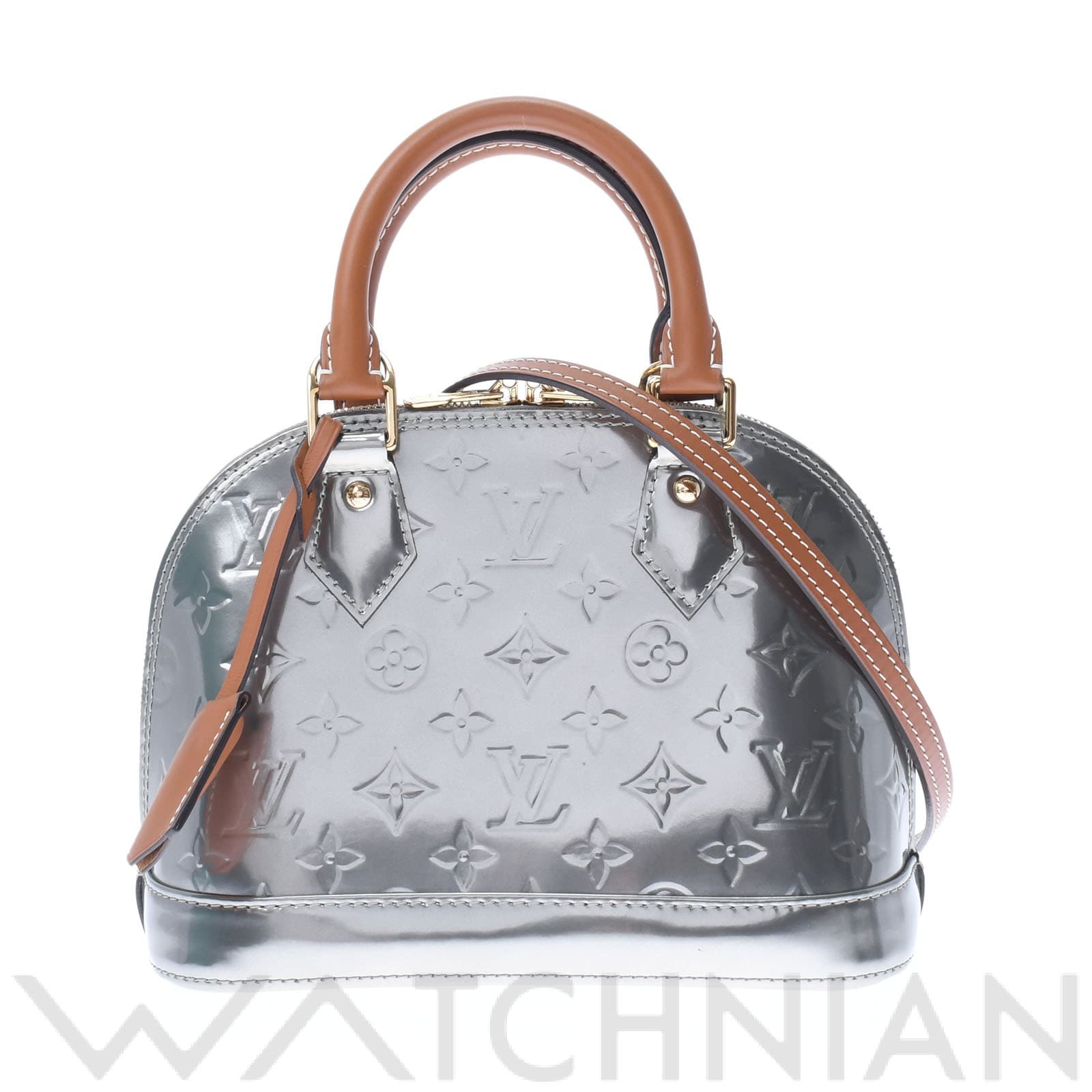 ルイ ヴィトン ヴェルニ アルマ BB 2WAY アルジャン M90484 モノグラムヴェルニ レディース バッグ 【中古】【bag】