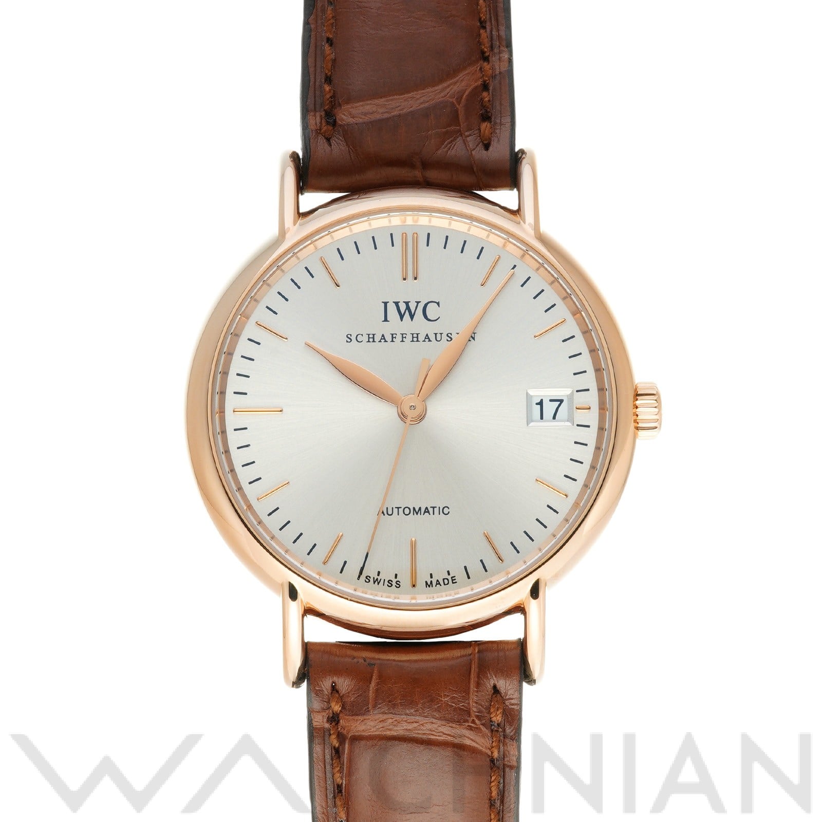 IWC ポートフィノ IW356403 シルバー メンズ 時計 【中古】【wristwatch】