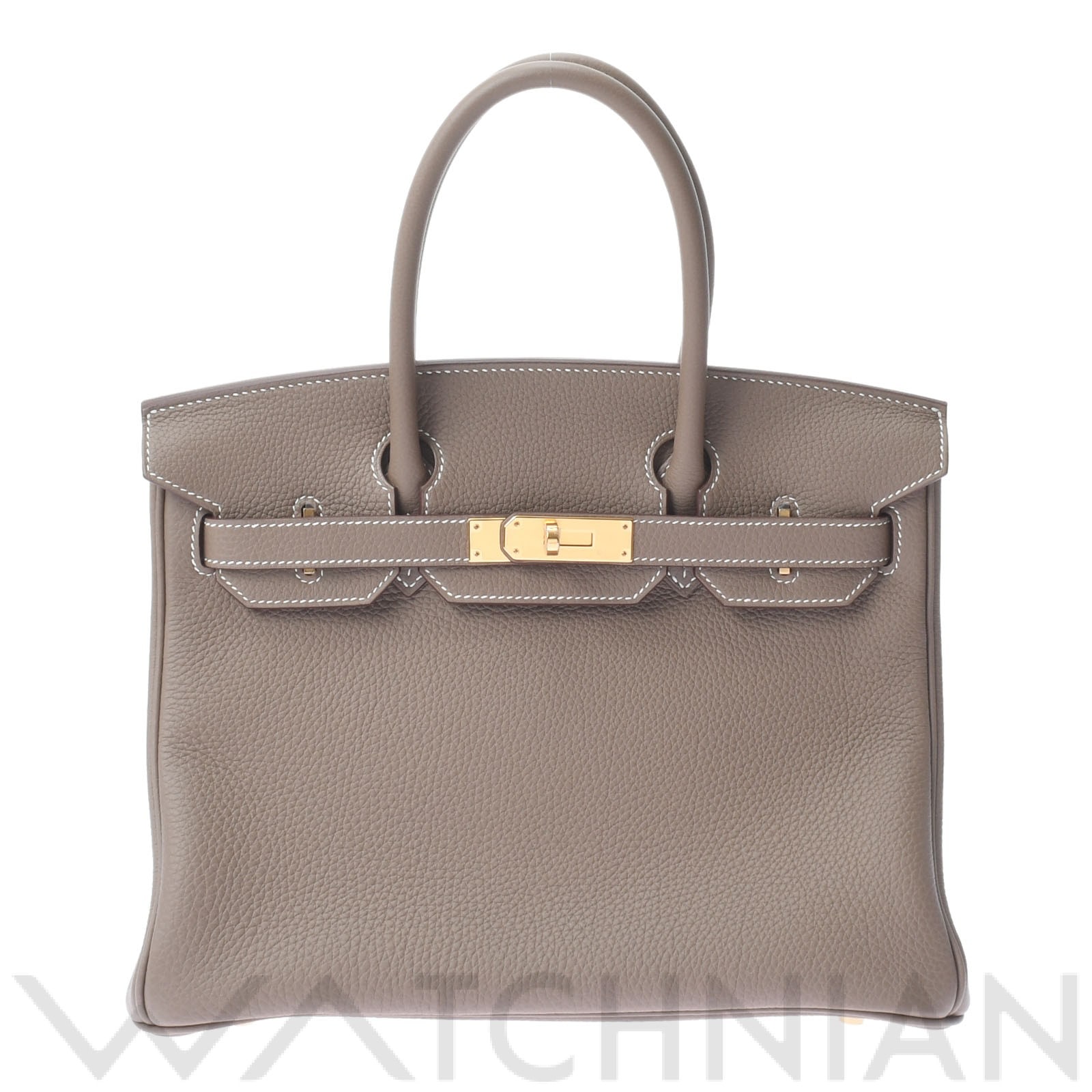エルメス バーキン 30 エトゥープ(グレージュ系)/ゴールド金具 トゴ レディース バッグ 【新品】【bag】
