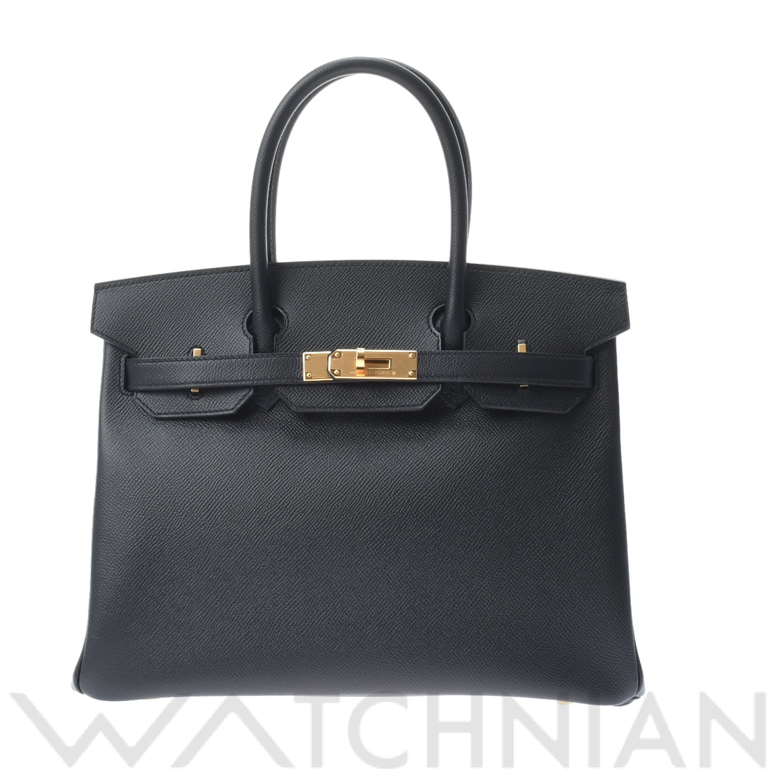 エルメス バーキン 30 黒/ゴールド金具 ヴォーエプソン レディース バッグ 【未使用】【bag】