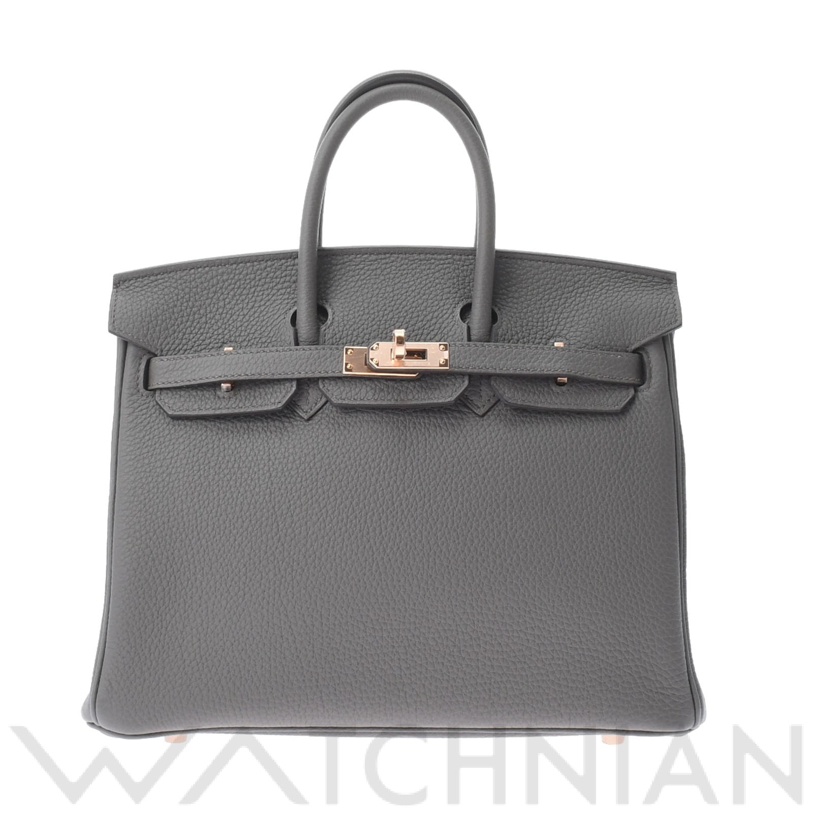 エルメス バーキン 25 エタン/ローズゴールド金具 トゴ レディース バッグ 【新品】【bag】