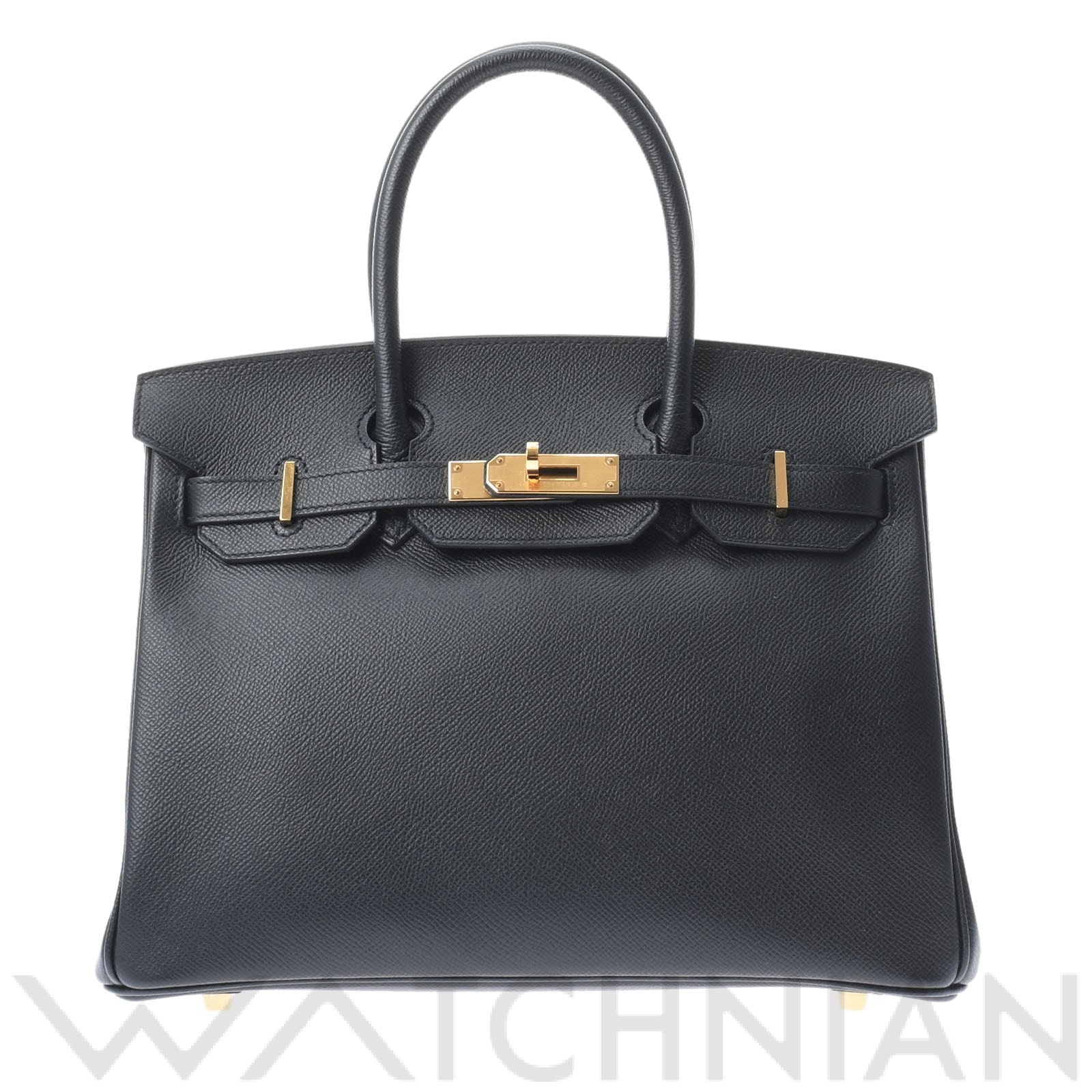 エルメス バーキン 30 黒/ゴールド金具 ヴォーエプソン レディース バッグ 【未使用】【bag】
