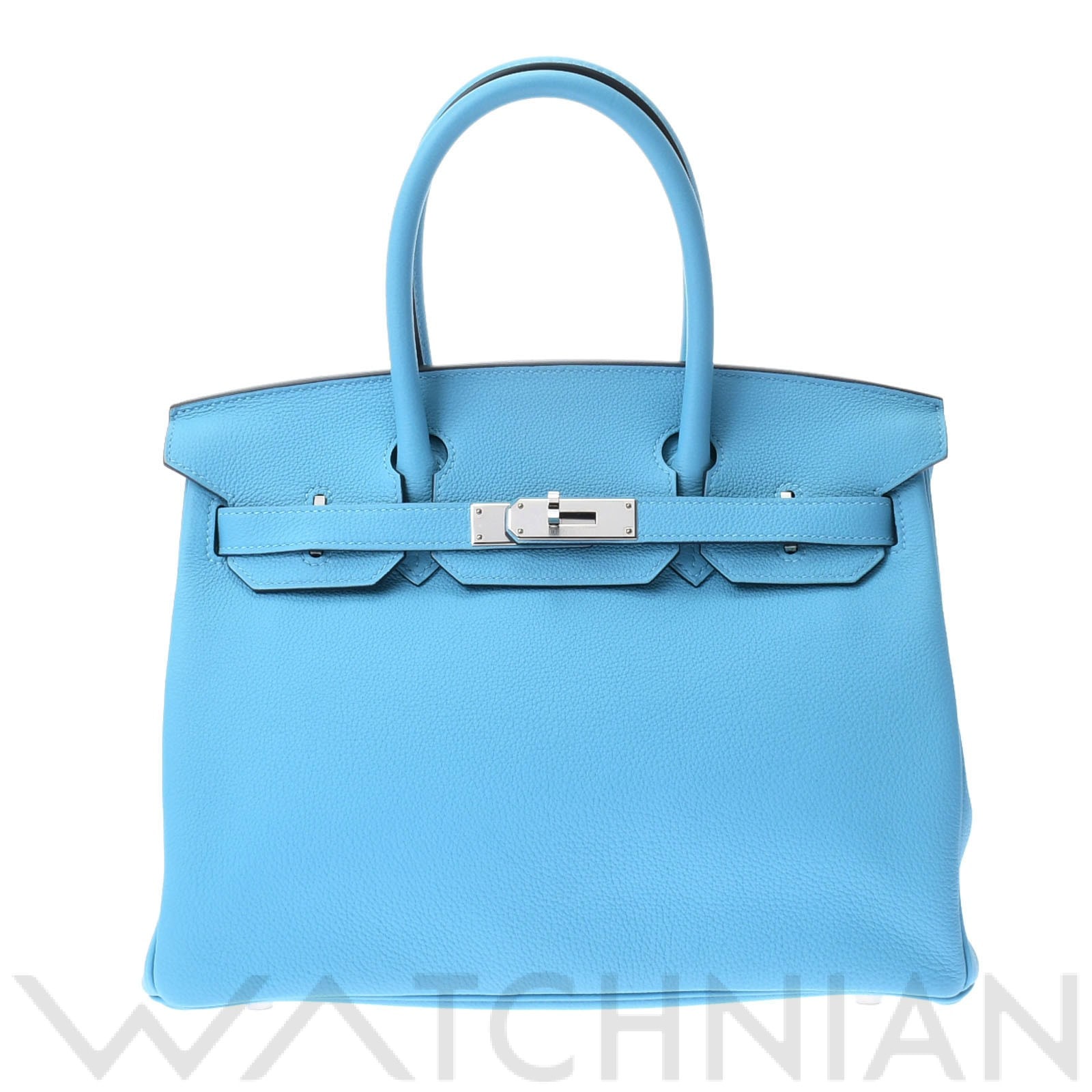 エルメス バーキン 30 ブルーノール/パラジウム金具 トゴ レディース バッグ 【未使用】【bag】