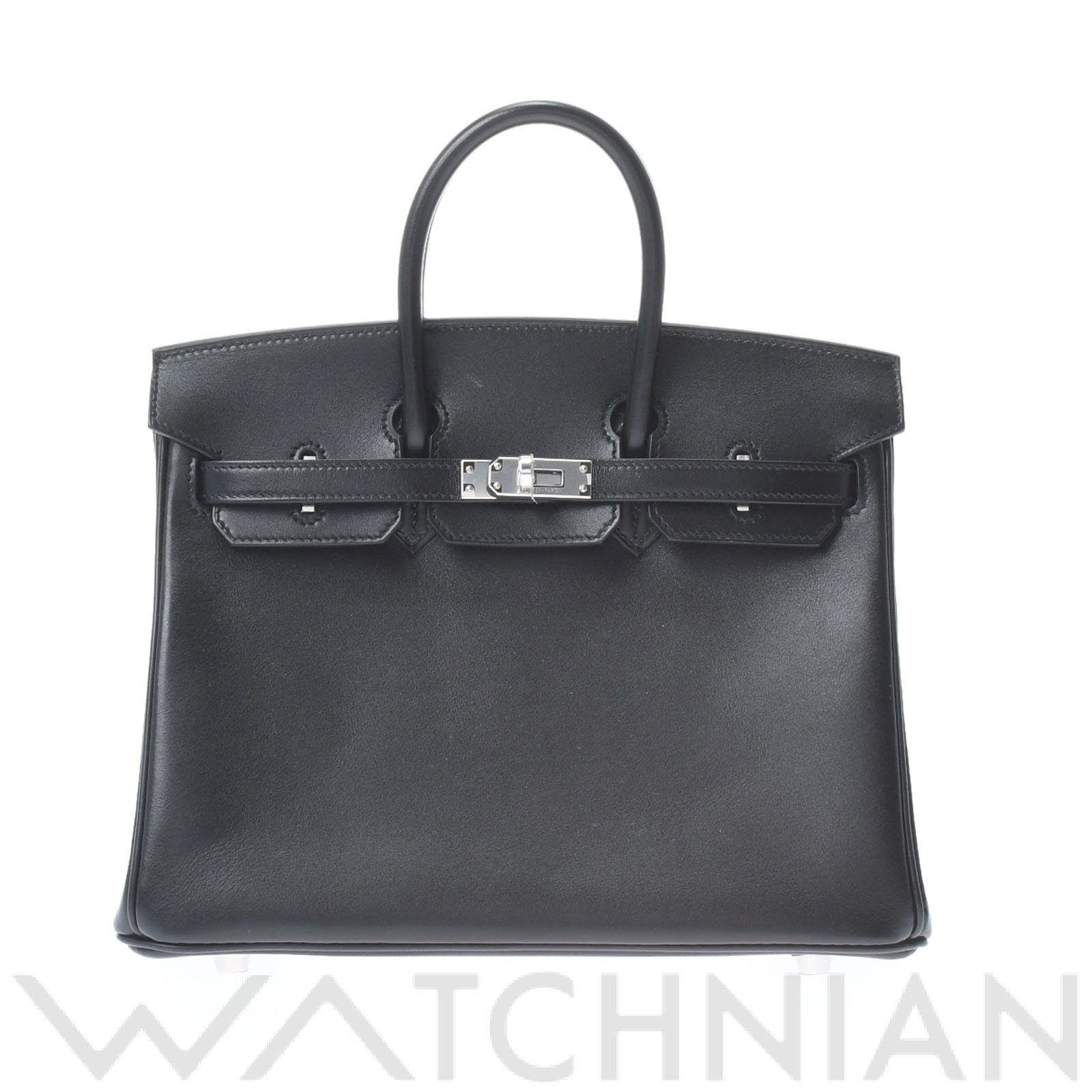 エルメス バーキン 25 黒/パラジウム金具 ヴォージョナサン レディース バッグ 【未使用】【bag】