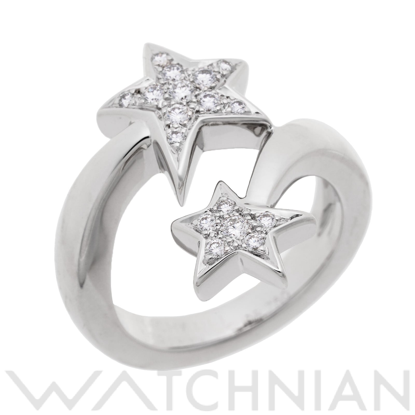 シャネル コメット リング 約12号 K18ホワイトゴールド WG/ダイヤモンド レディース ジュエリー 【中古】【jewelry】