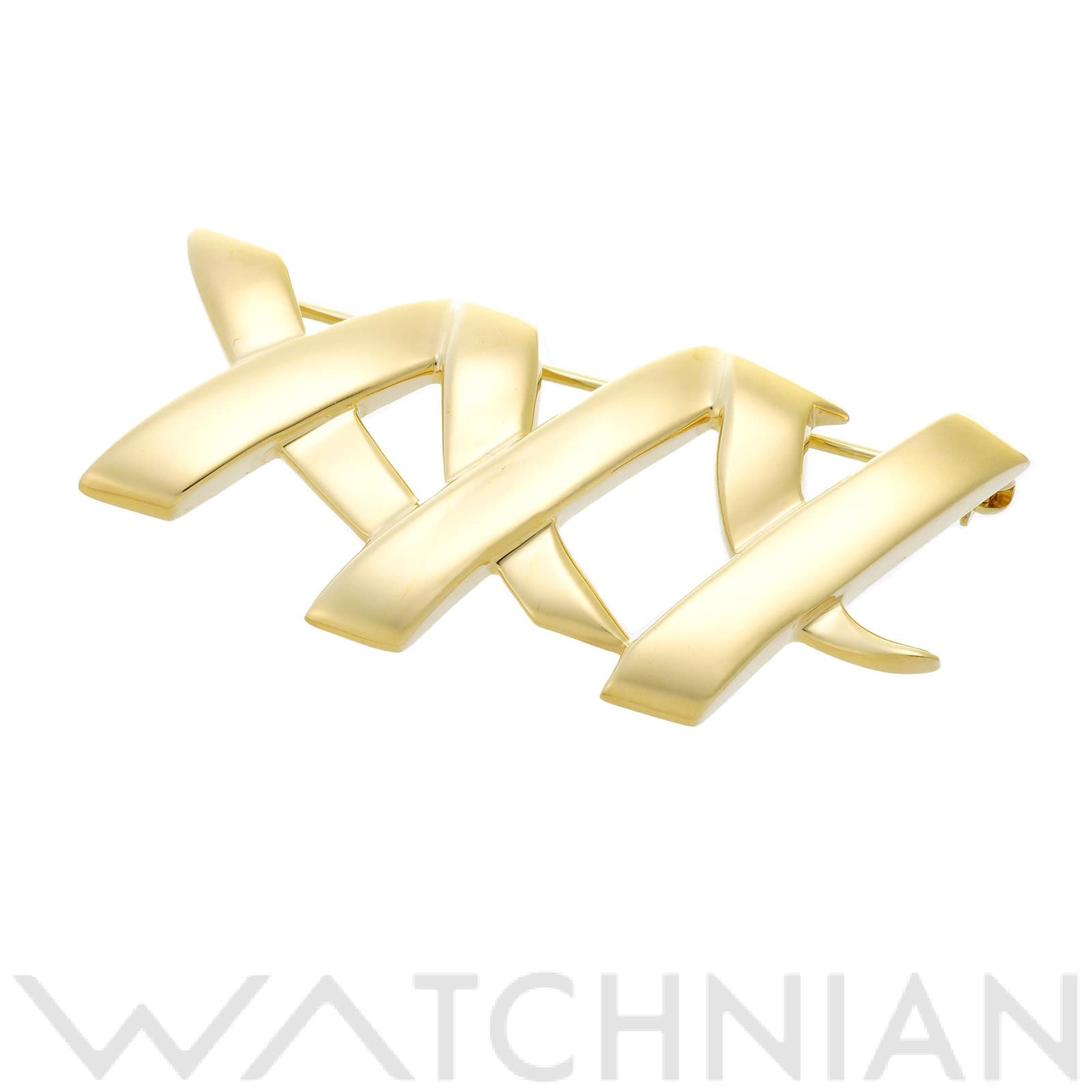 ティファニー キス ブローチ K18イエローゴールド YG レディース ジュエリー 【中古】【jewelry】