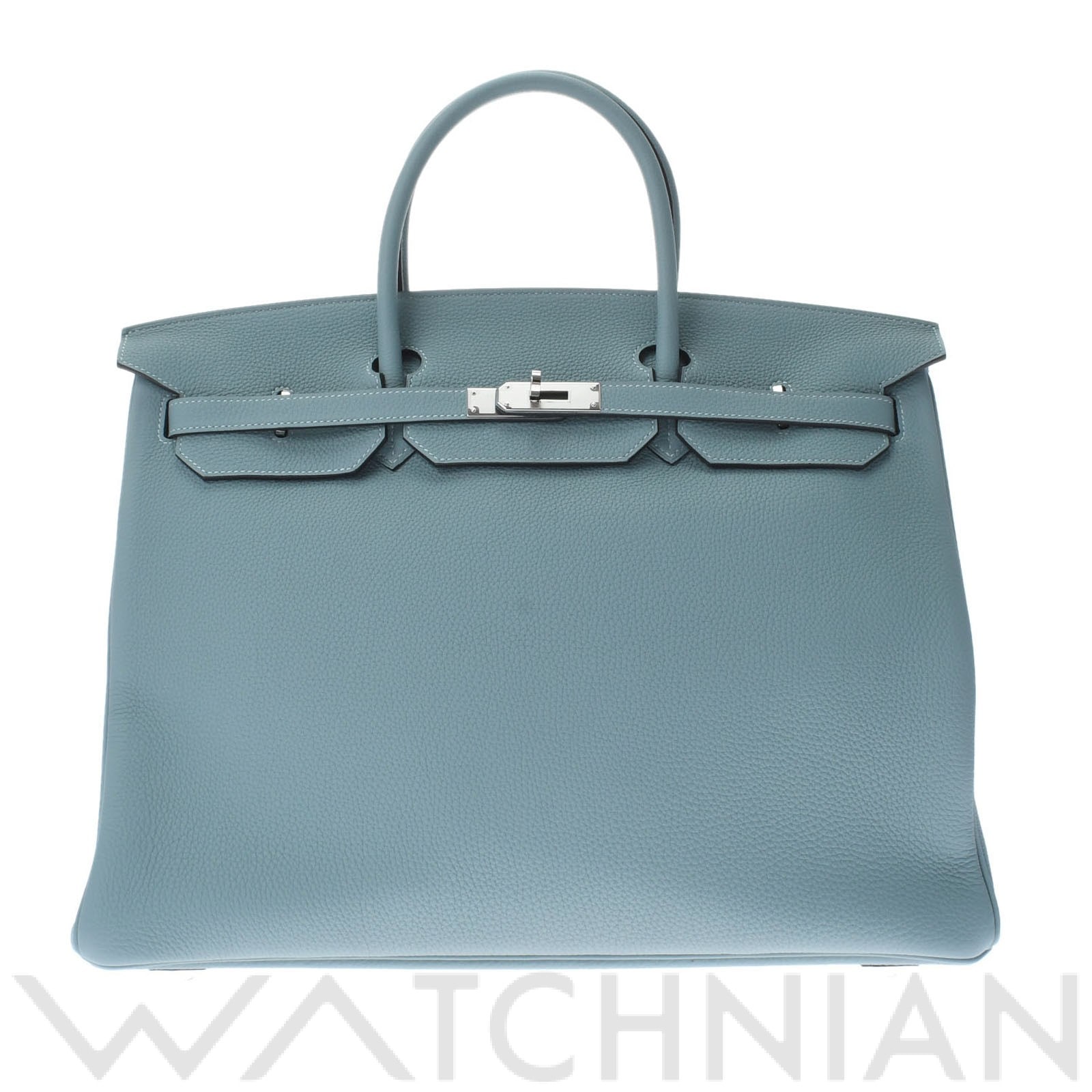 エルメス バーキン 40 シェル/パラジウム金具 トゴ ユニセックス バッグ 【未使用】【bag】
