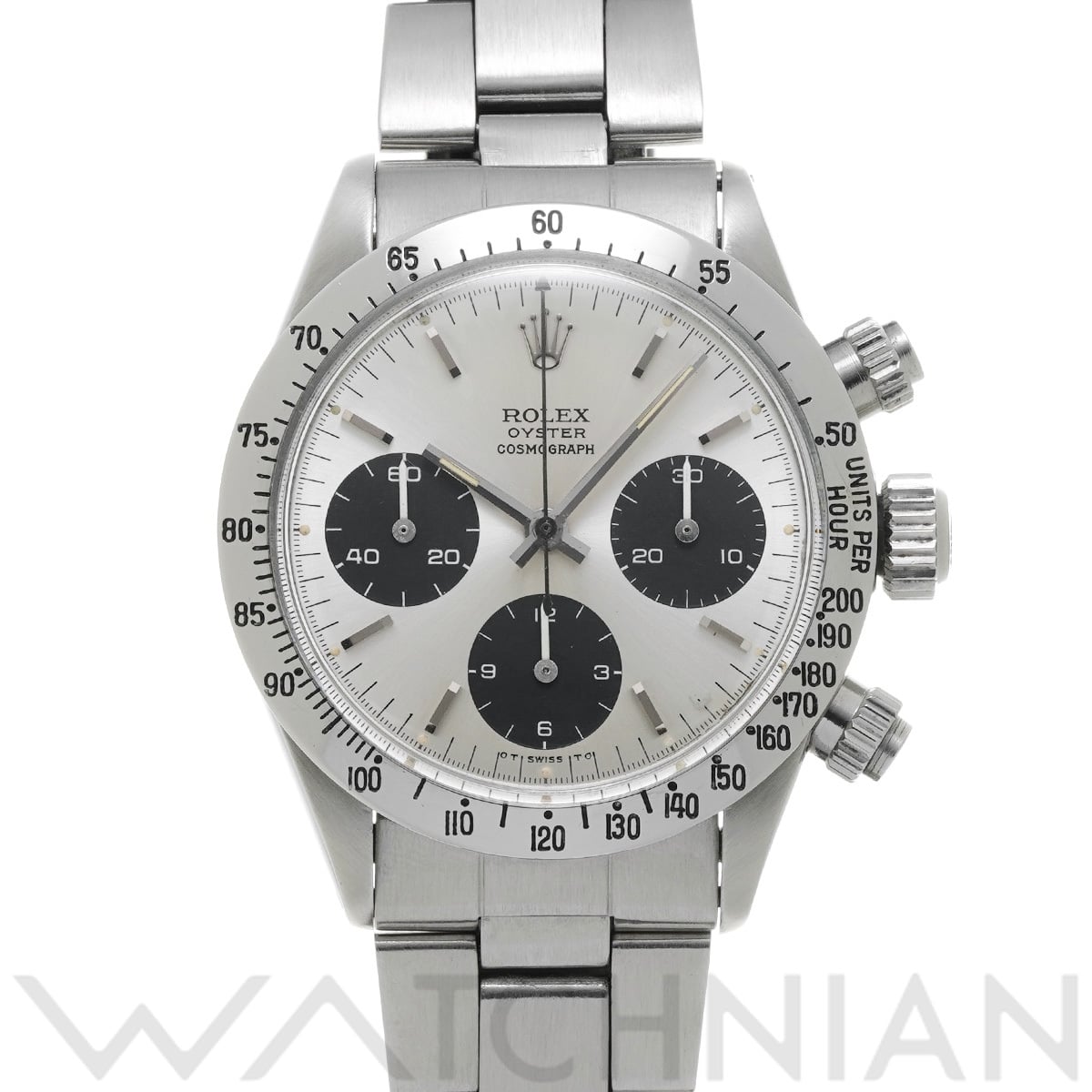 ロレックス コスモグラフ デイトナ 6265 シルバー/ブラック メンズ 時計 【中古】【wristwatch】