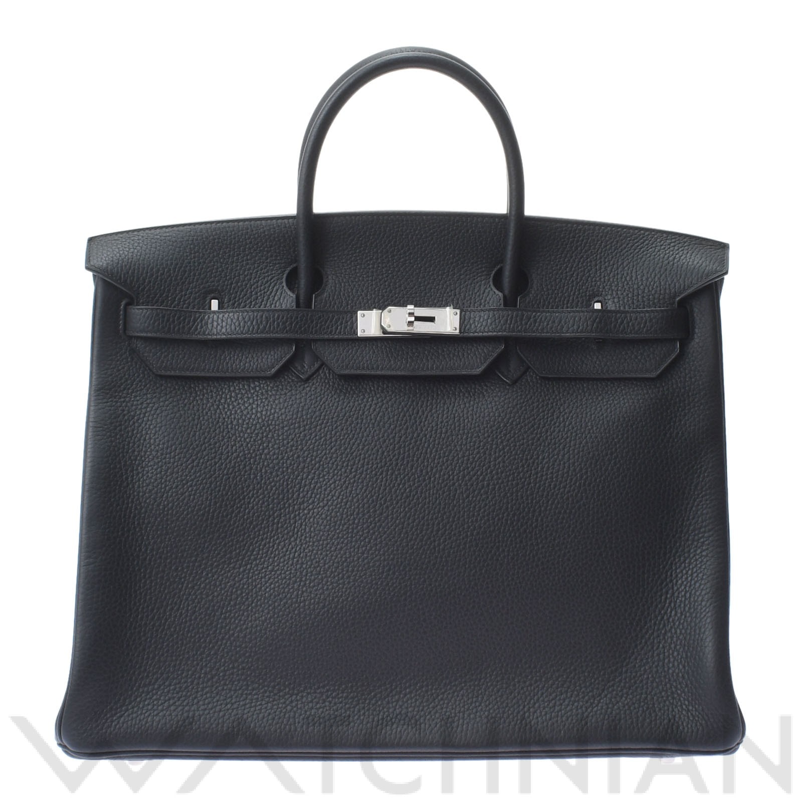 エルメス バーキン 40 ブラック/パラジウム金具 トリヨンクレマンス ユニセックス バッグ 【中古】【bag】