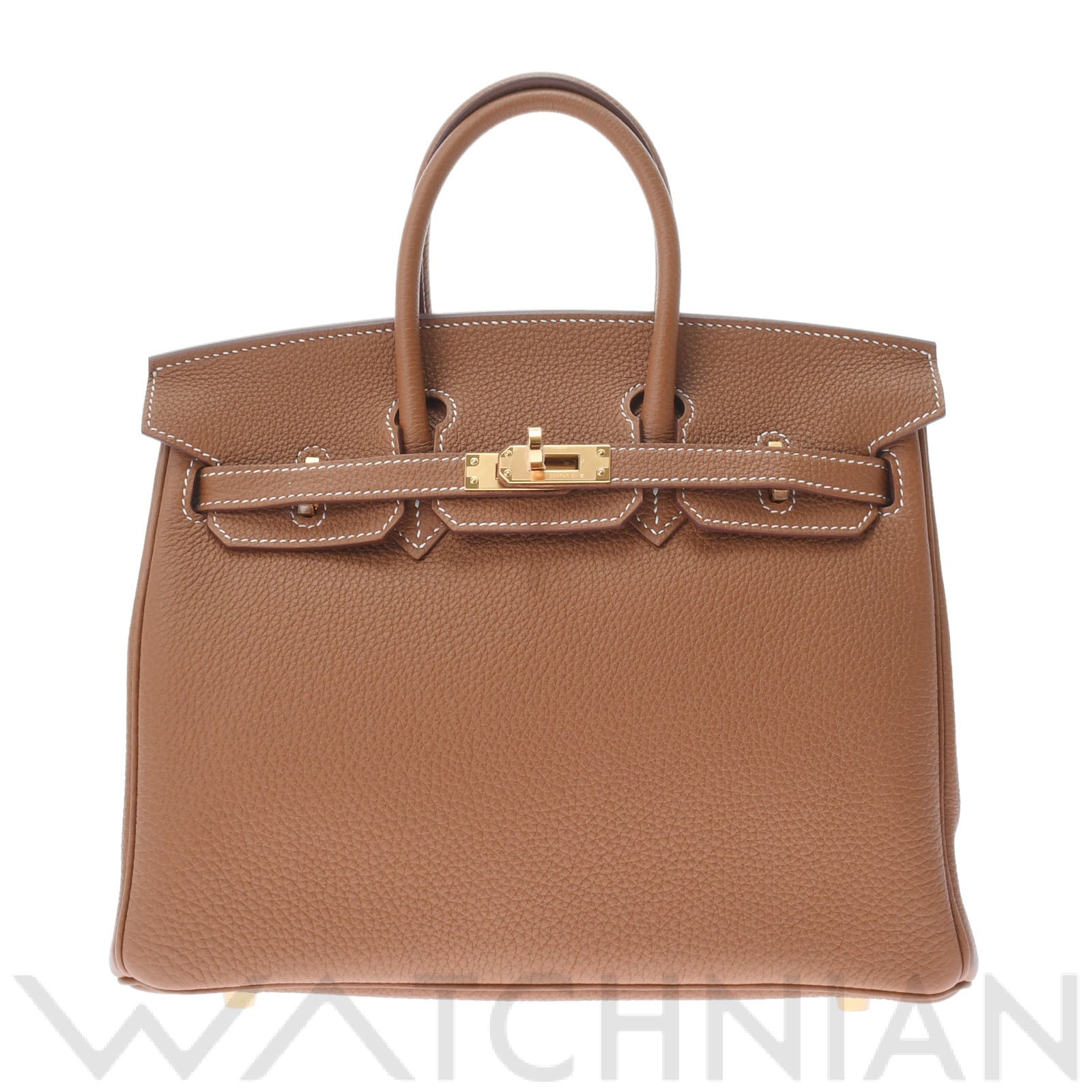 エルメス バーキン 25 ゴールド/ゴールド金具 トゴ レディース バッグ 【未使用】【bag】