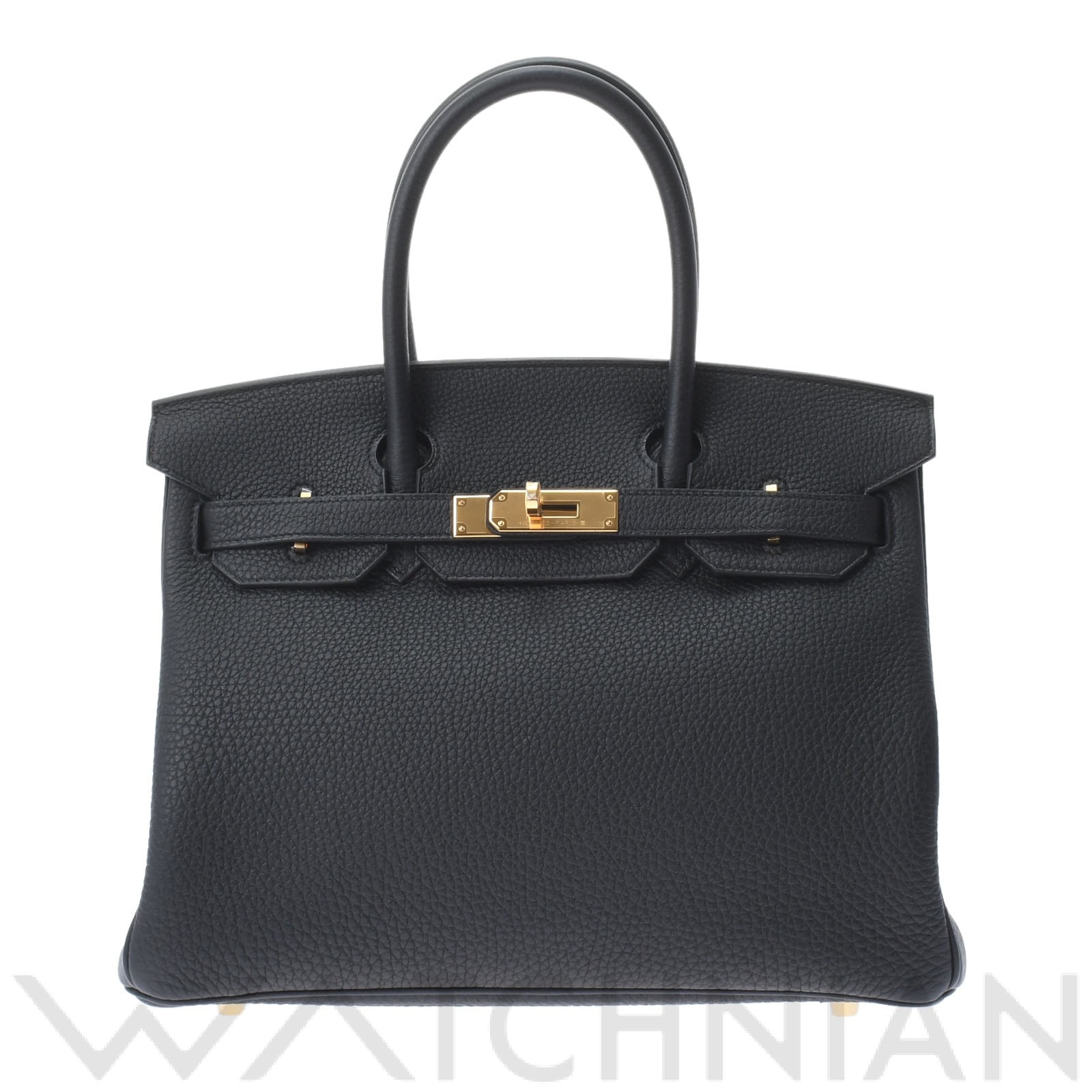 エルメス バーキン 30 ブラック/ゴールド金具 トゴ レディース バッグ 【新品】【bag】
