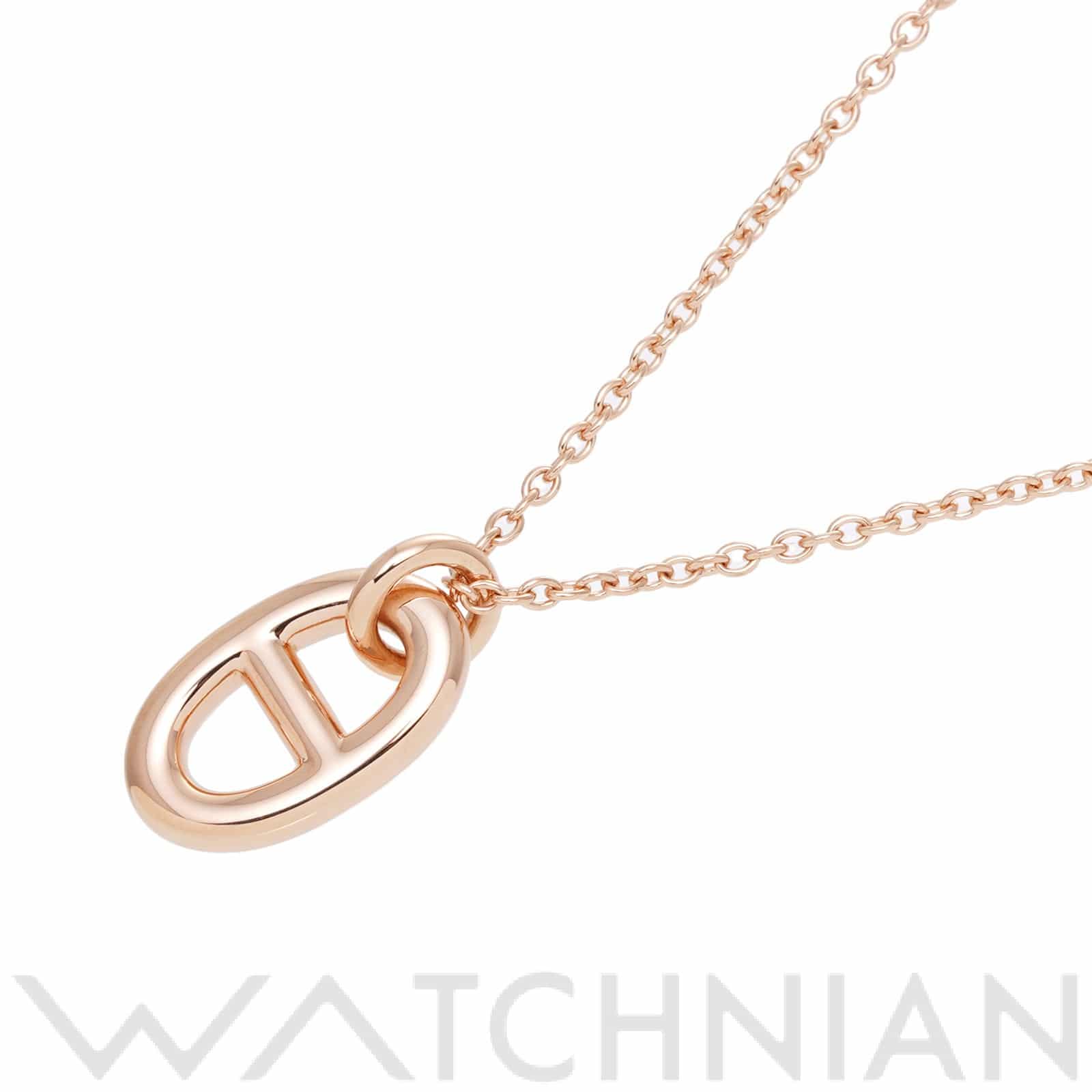 エルメス ファランドール ペンダント ネックレス PM K18ピンクゴールド PG レディース ジュエリー 【中古】【jewelry】