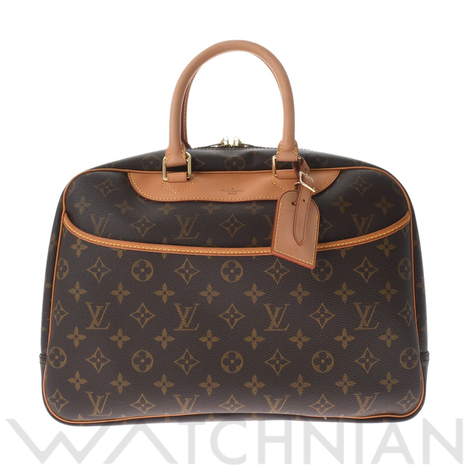 ルイ ヴィトン モノグラム ドーヴィル ブラウン M47270 モノグラムキャンバス ユニセックス バッグ 【中古】【bag】