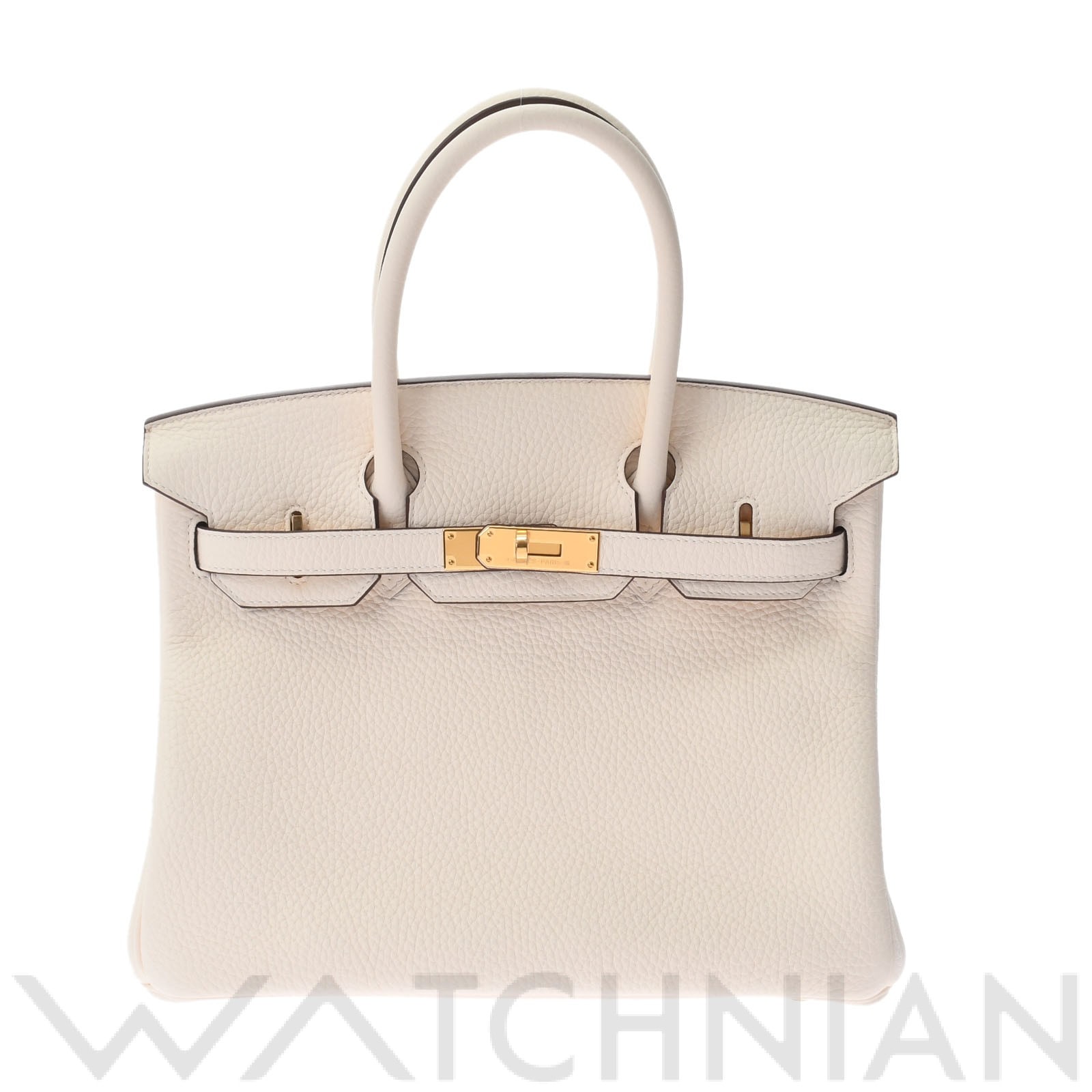 エルメス バーキン 30 ナタ/ゴールド金具 トリヨンクレマンス レディース バッグ 【新品】【bag】