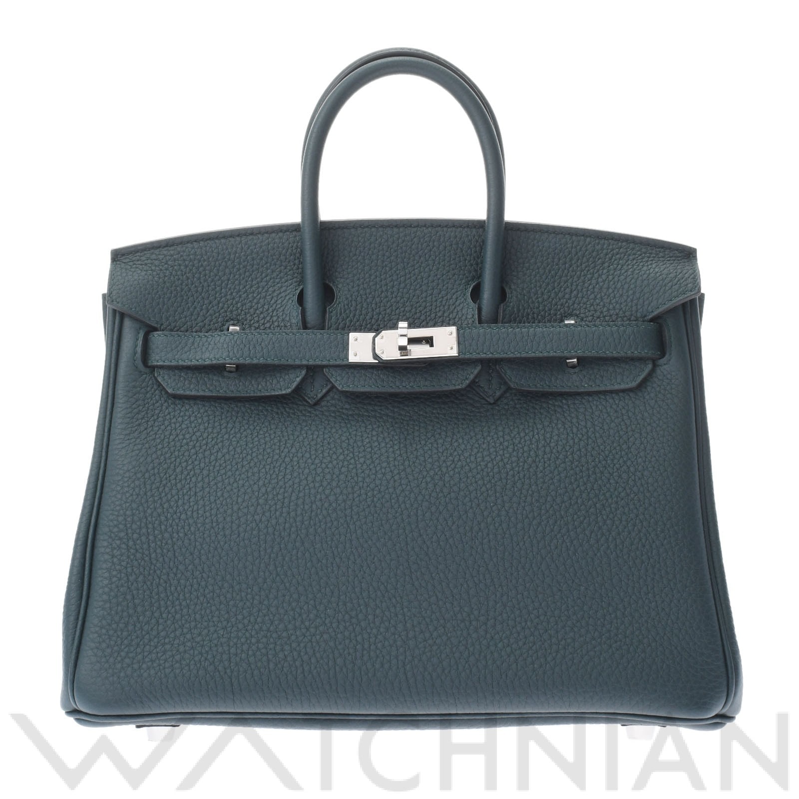 エルメス バーキン 25 ヴェールシプレス/パラジウム金具 トゴ レディース バッグ 【未使用】【bag】