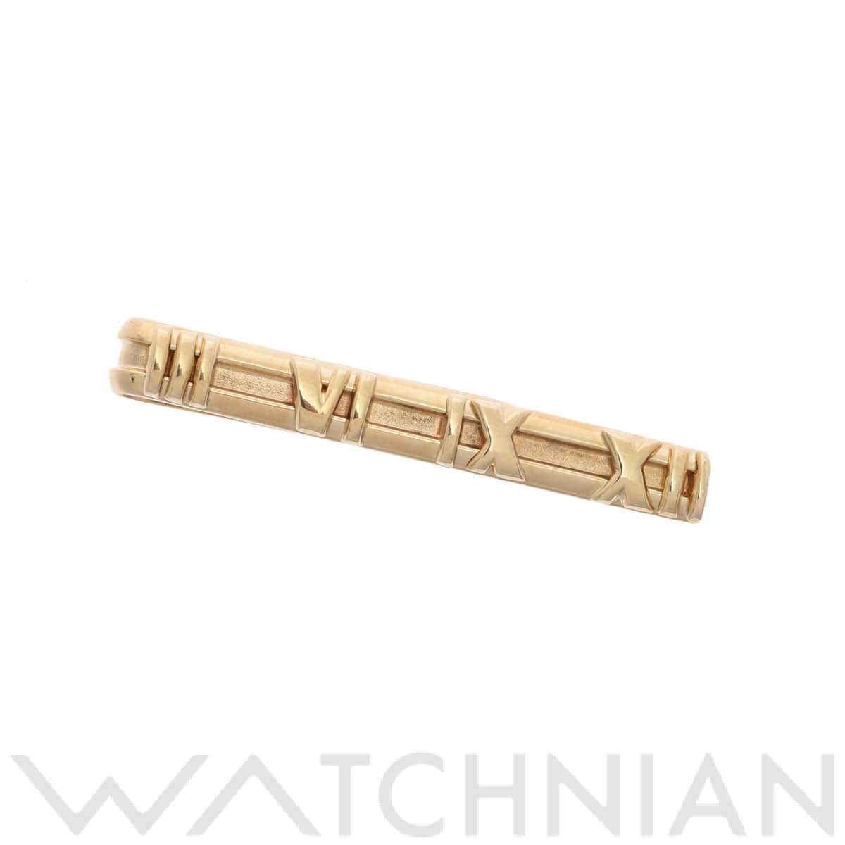 ティファニー アトラスタイピン ゴールド K18イエローゴールド YG メンズ ジュエリー 【中古】【jewelry】