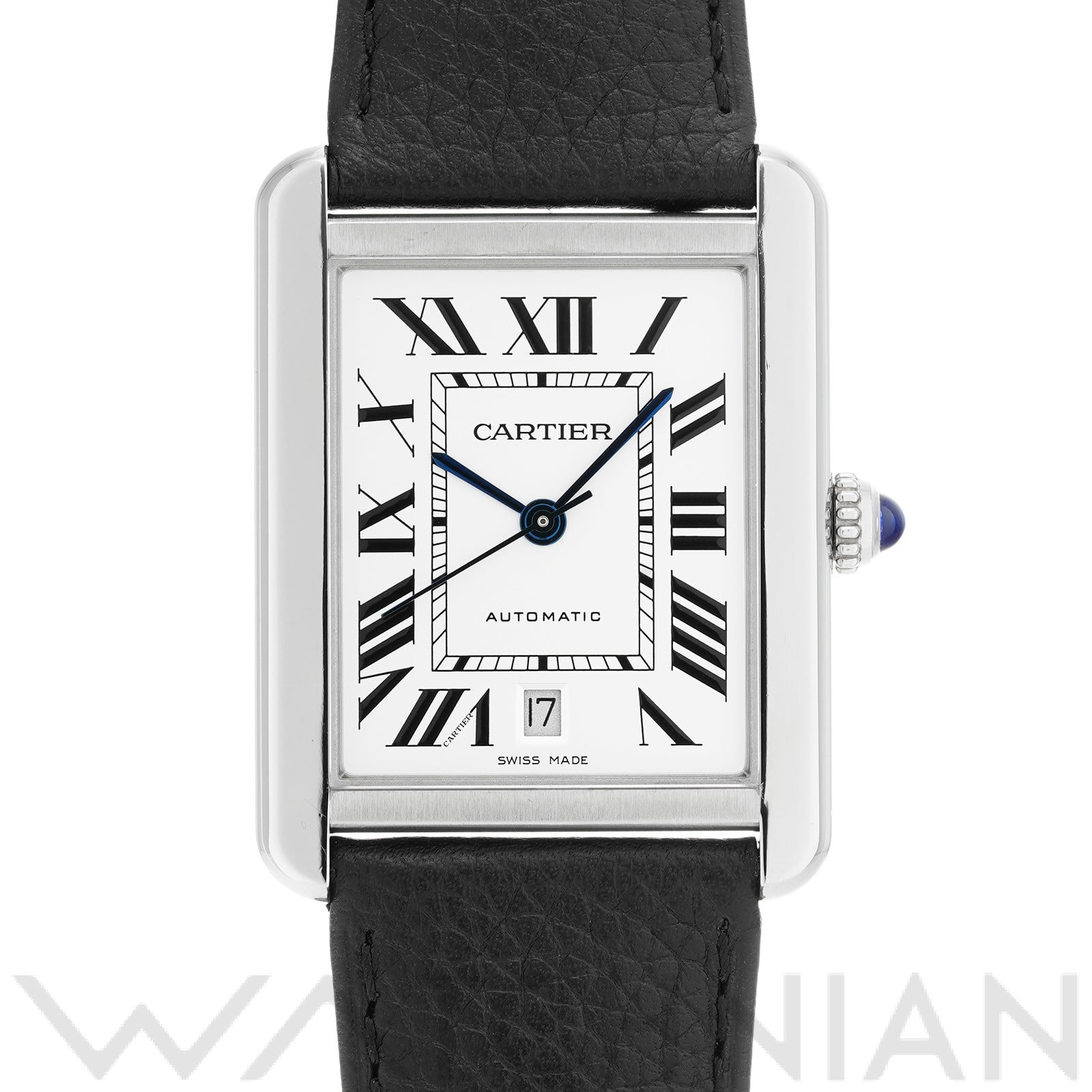 カルティエ タンク ソロ XL WSTA0029 シルバー メンズ 時計 【中古】【wristwatch】