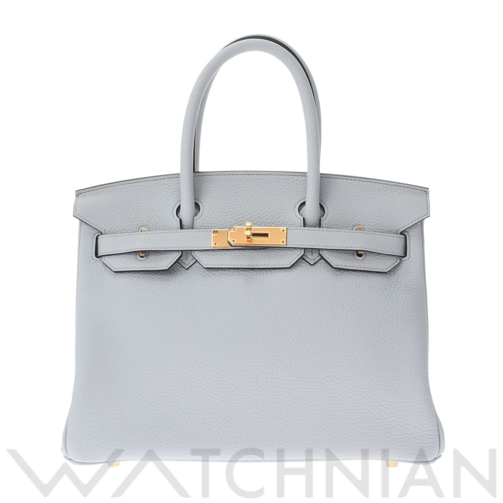 エルメス バーキン 30 ブルーペール/ゴールド金具 トリヨンクレマンス レディース バッグ 【新品】【bag】