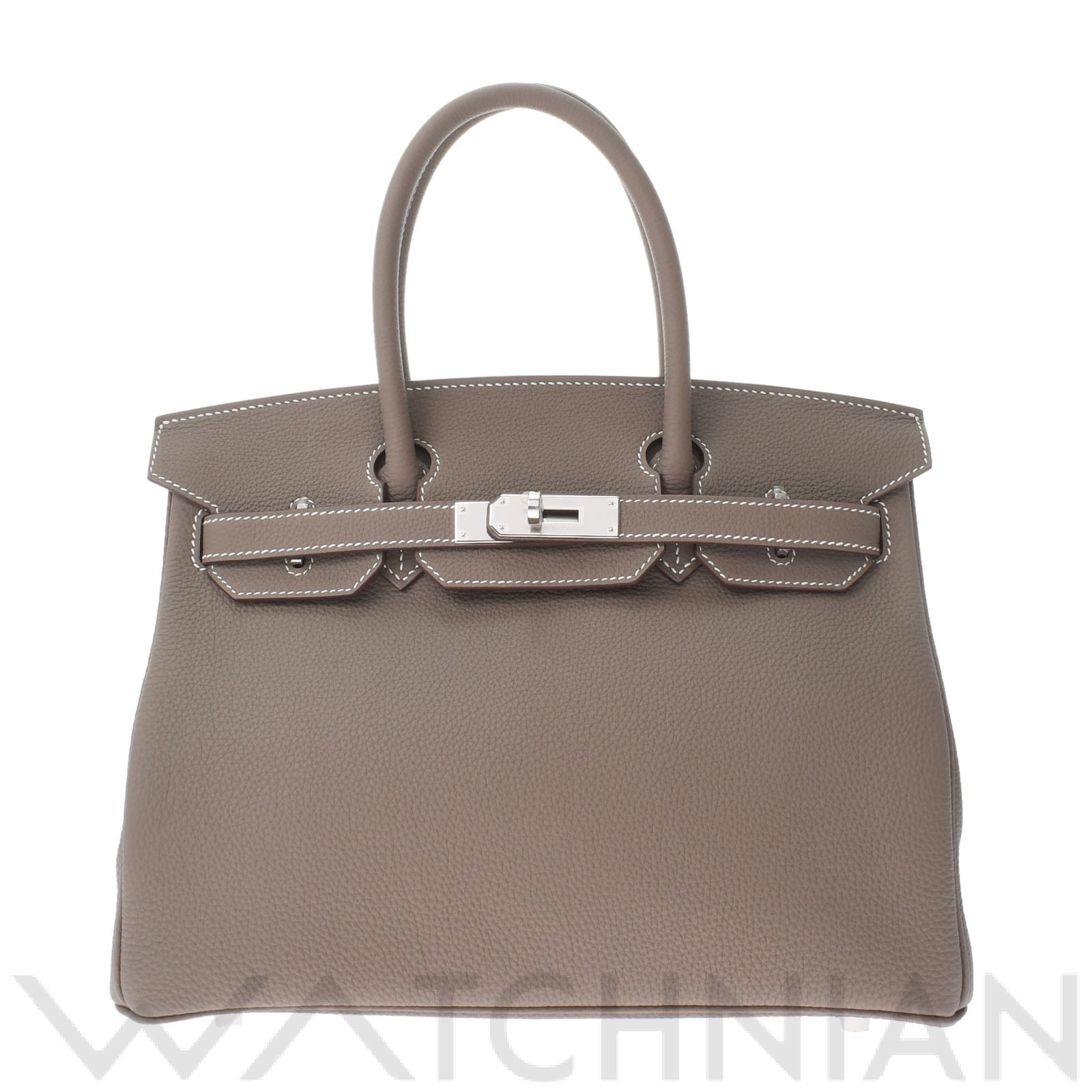 エルメス バーキン 30 エトゥープ/パラジウム金具 トゴ レディース バッグ 【新品】【bag】